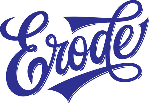 Eroge Handwritten Text.