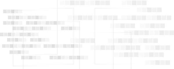 Geometric gray color square lines and dots abstract background. Communication technology and network concept banner design. Vector illustration.