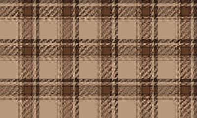Seamless plaid, cream, brown, white, simple and perfect design, suitable for designing clothes, skirts, pants, adding classic charm to your style with class.