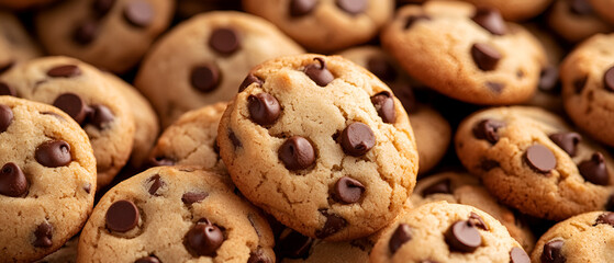 Tasty chocolate cookies with Chocolate Chips