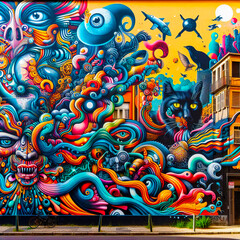 Obraz premium Street Art on Walls