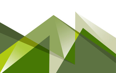 Abstract Background Mountain Style With Modern Design. Mountain Abstract Green Color © ansgrav