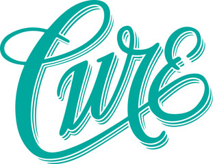Cure Wordmark.