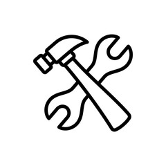 Repair tool icon vector design