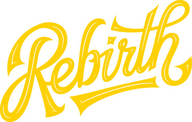 Naklejka premium Rebirth.