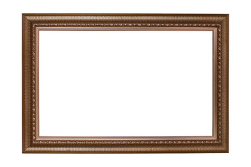 Old royal gold frame white or PNG not background, Vintage photo frame idea, antique, vector design pattern, vintage golden rectangle.