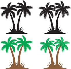 Palm Trees, Summer Time, Beach, Vacation Trip
