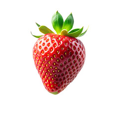 strawberry isolated on white