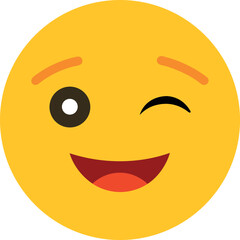 vector illustration of a smiley face