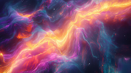 Fototapeta premium boundless luminous trails