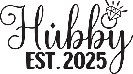 Hubby Est. 2025