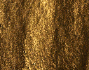 Bronze and gold foil with textured, metallic surface creates a warm, vintage background. Brushed striations and uneven, embossed details add antique charm and luxurious patina. Ideal for ornate,.