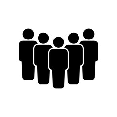 group person silhouette icon vector design