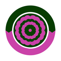 flower icon vector illustration