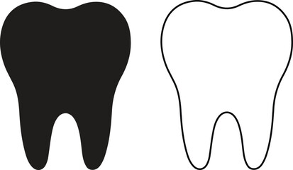Teeth icon vector illustration