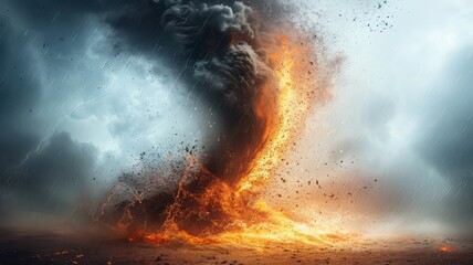  dark tornado cloud looms ominously over the landscape.jpeg