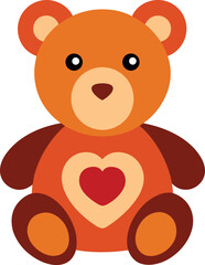 teddy bear with heart