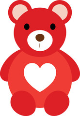 teddy bear with heart