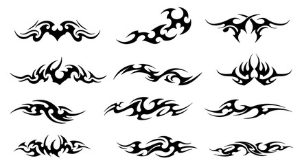 Collection of Tribal Tattoo Art