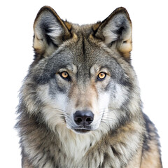 Fototapeta premium wolf isolated on white