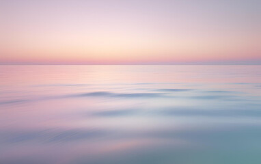 Fototapeta premium Visualization of calm with smooth light gradients