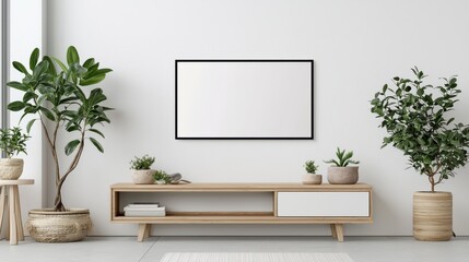 Simple Elegant White Wall with Soft Natural Light Creating a Calm Space