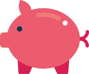 piggy bank with money