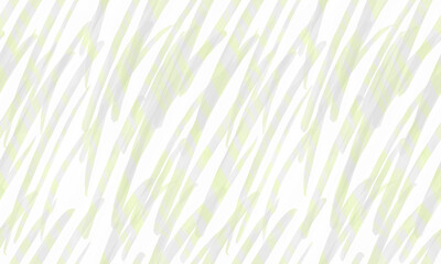 Abstract Irregular Seamless Pattern With Light Green and Gray Brush Strokes.Green-white Hand Painted Background. Artistic  Endless Print Made Of Messy Lines. Abstract Watercolor Painting-like Pattern.