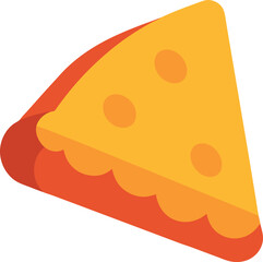 vector illustration of a cheese