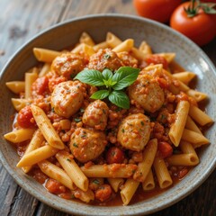 meatballs with tomato sauce