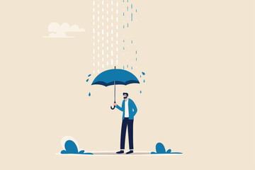 Business consultant, advisor or expertise, online presentation or conference call, strategy and analysis concept, smart businessman from computer laptop monitor giving some advice with analysis graph.