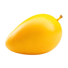 A ripe, juicy mango with a vibrant yellow color, perfect for summer treats or healthy snacking.