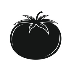 Tomato vector art and illustration on a white background