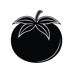 Tomato vector art and illustration on a white background