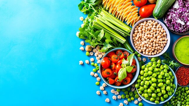 Fresh Ingredients for Healthy Cooking and Meal Preparation Ideas