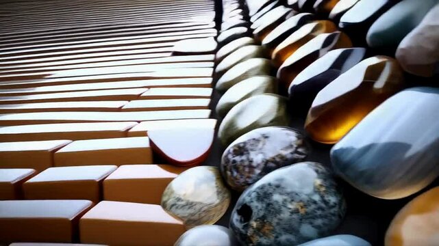 Collection of Polished Tumbled Stones Gemstones, Minerals, and Crystals