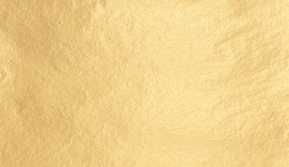 Golden foil card with warm, soft shine. Sleek, metallic design with a gilded, pearlescent finish, perfect for premium holiday wrapping and handmade crafts. Bright yellow, reflective surface with a.