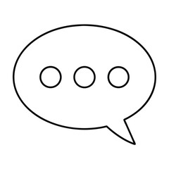 speech bubble icon