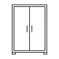 vector illustration of a door
