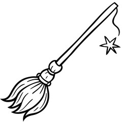 broom and shovel