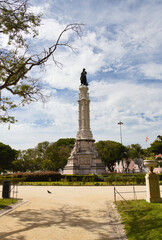 Marquis des Pompal statue - Parque de Eduardo VII - Lisbon