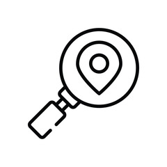 Search  Icon vector stock illustration
