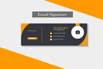 Modern Email Signature design . Its a beautiful design , This design is my own make .