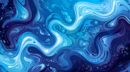 Blue fluid background 