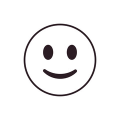 smile smiling emoji face vector symbol sign illustration