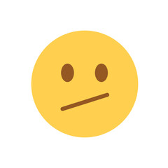 Face with Diagonal Mouth vector illustration emoji unimpressed skepticism confusion frustration