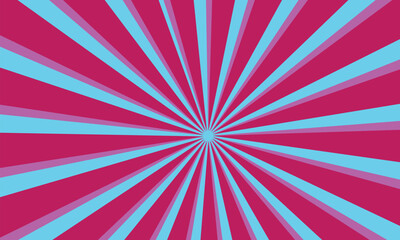 Sun burst background. Sun rays background. Retro abstraction. Comic design. Sunrise Sunset.