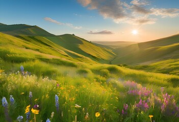 beautiful of nature landscape view