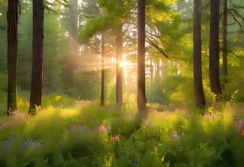 beautiful of nature landscape view