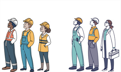 illustration of business people